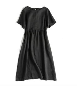 Casual Linen Dress/ Linen Dress For Women/ Loose linen dress